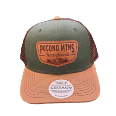 Legacy Pocono Mountains Adjustable Baseball Cap - Green