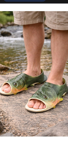 Coddies fish flip flops