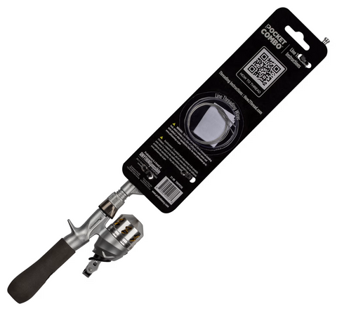 NEW ProFISHiency Mini Pocket Combo Telescopiic Rod Tiny Spincast Reel 14-20"
