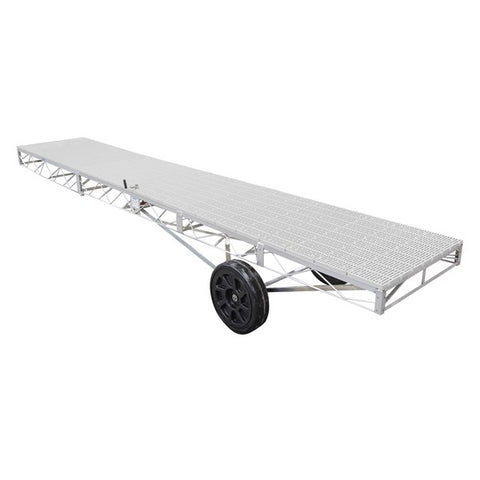 Hewitt Roll-a-Dock 6'X24' Wheel End Aluminum