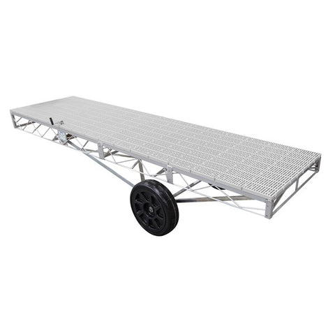Hewitt Roll-a-Dock 4'X16' Wheel End Galvanized Steel