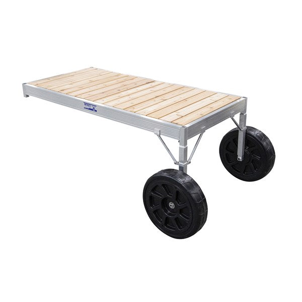 Hewitt Classic Dock 8' ThruFlow 4 - 1/2' Adjustable Legs Beige DCATFBA84