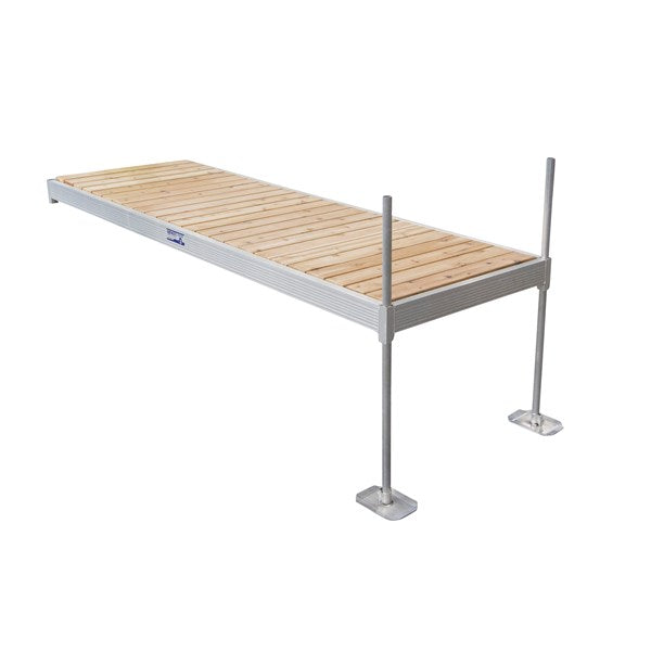 Hewitt Classic Dock 8' ThruFlow 4 - 1/2' Adjustable Legs Beige DCATFBA84