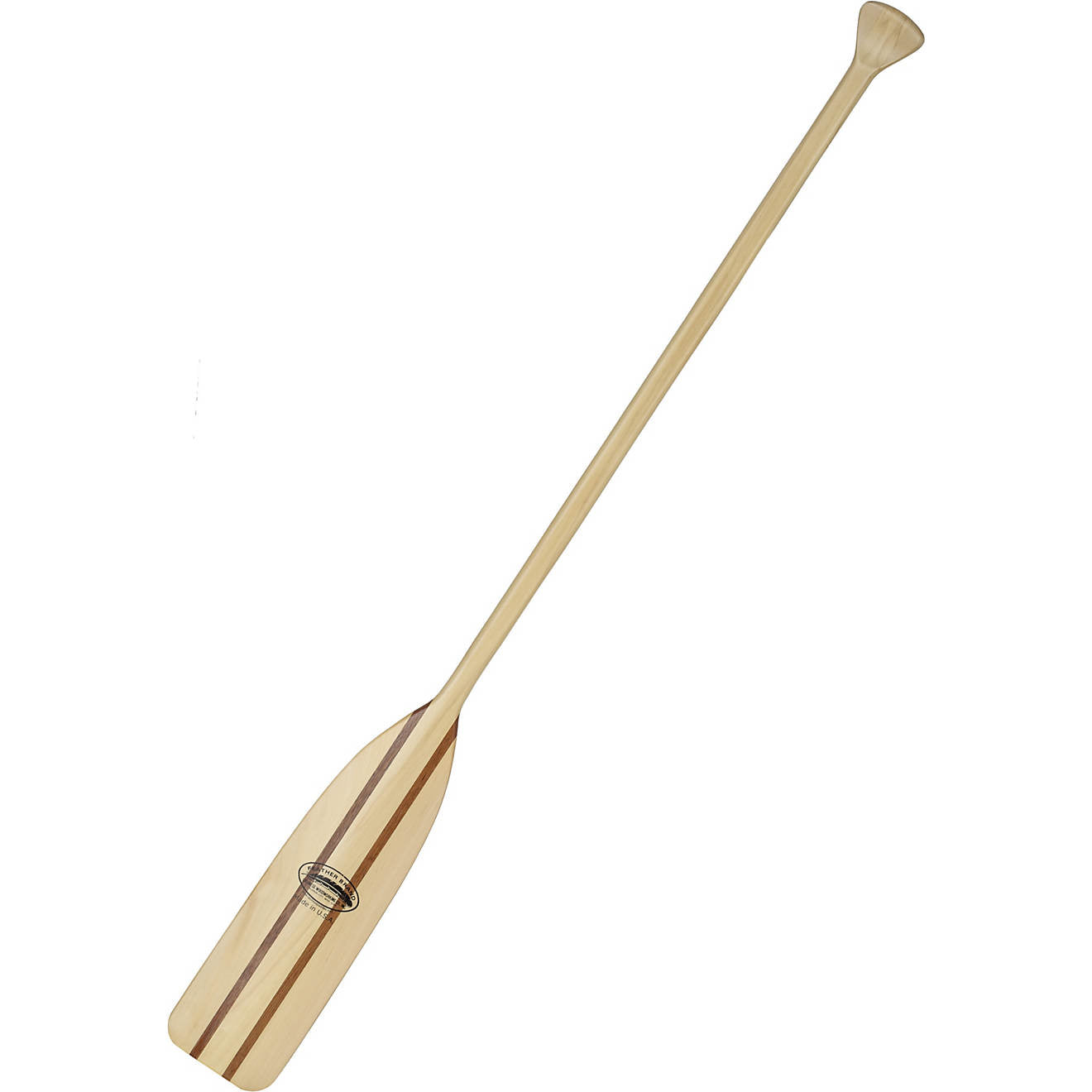 Caviness Feather Brand RD Twin Stripe Canoe Paddle