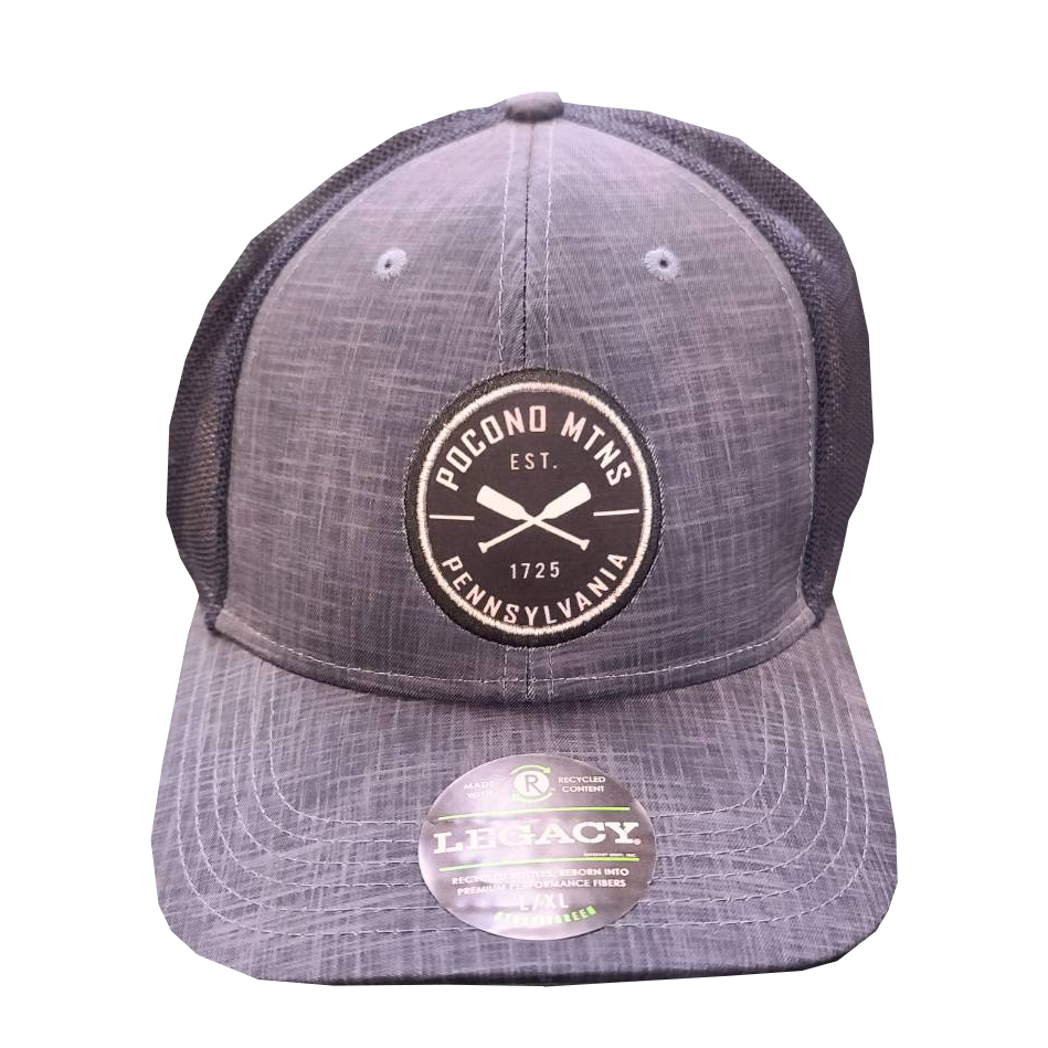 Legacy Pocono Mountains Adjustable Baseball Cap - Gray