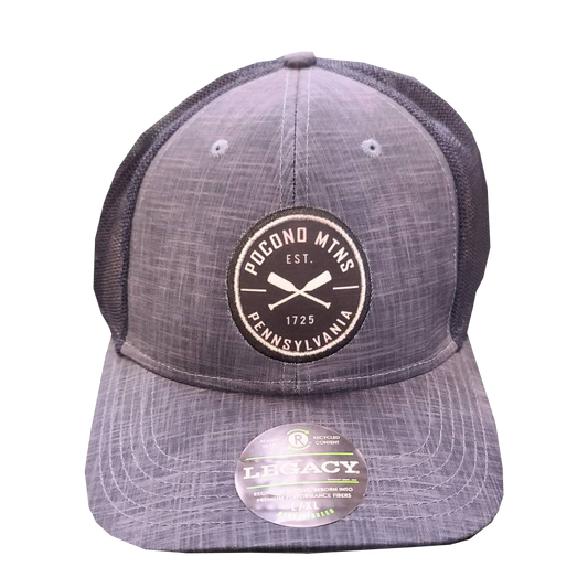 Legacy Pocono Mountains Adjustable Baseball Cap - Gray