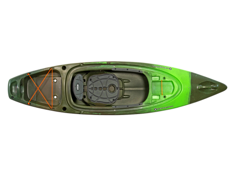 Perception Sound 9.5 Fishing Kayak