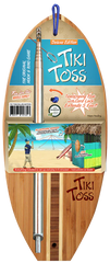 TIKI TOSS Deluxe Edition - The Original Hook & Ring Game with Telescoping Pole