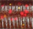 Yamamoto Baits 5" Senko 284 - Rootbeer, Red, Gold Flakes YAM-9-10-284