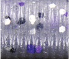 Yamamoto Baits 5" Senko 359 - Smoke Blue Pearl - Silver, Black, Purple Flakes YAM-9-10-359
