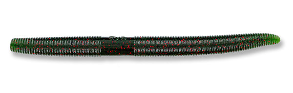Yamamoto Baits 7" Senko 208 - Watermelon With Large Black, Small Red YAM-9X-05-208