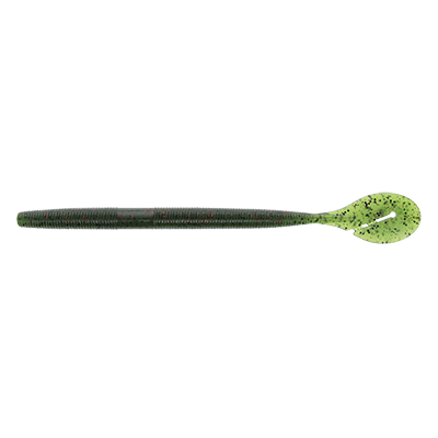 Yamamoto Baits 7" Speed Senko 208 - Watermelon With Large Black, Small Red YAM-SPSEN7-208