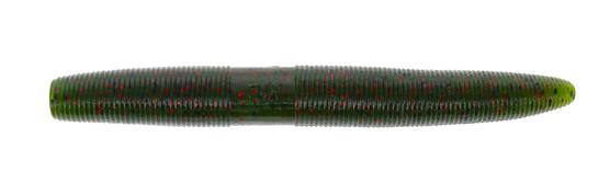 Yamamoto Baits 6" Senko 208 - Watermelon With Large Black, Small Red YAM-9L-05-208