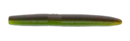 Yamamoto Baits 6" Senko 925 - Green Pumpkin With Small Red YAM-9L-05-925