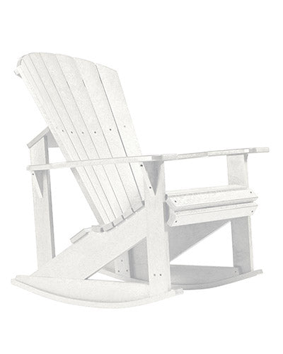 C.R. Plastic Adirondack Rocker [C04]